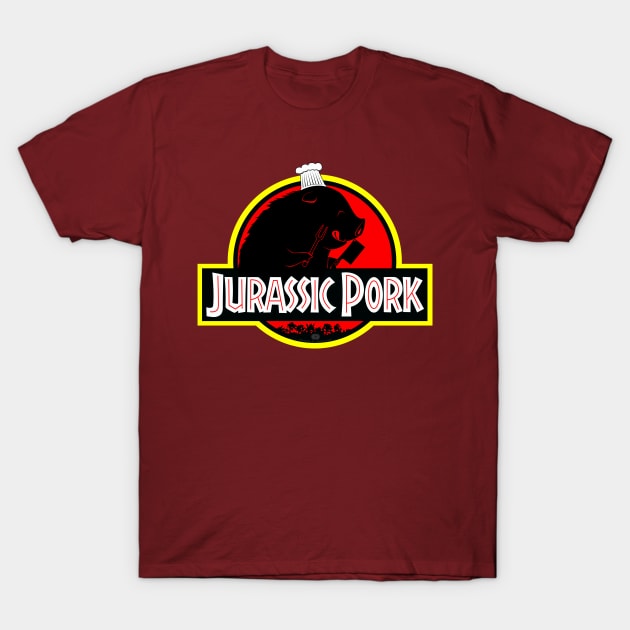 JURASSIC PORK - T-Shirt by ChubbydudeStore